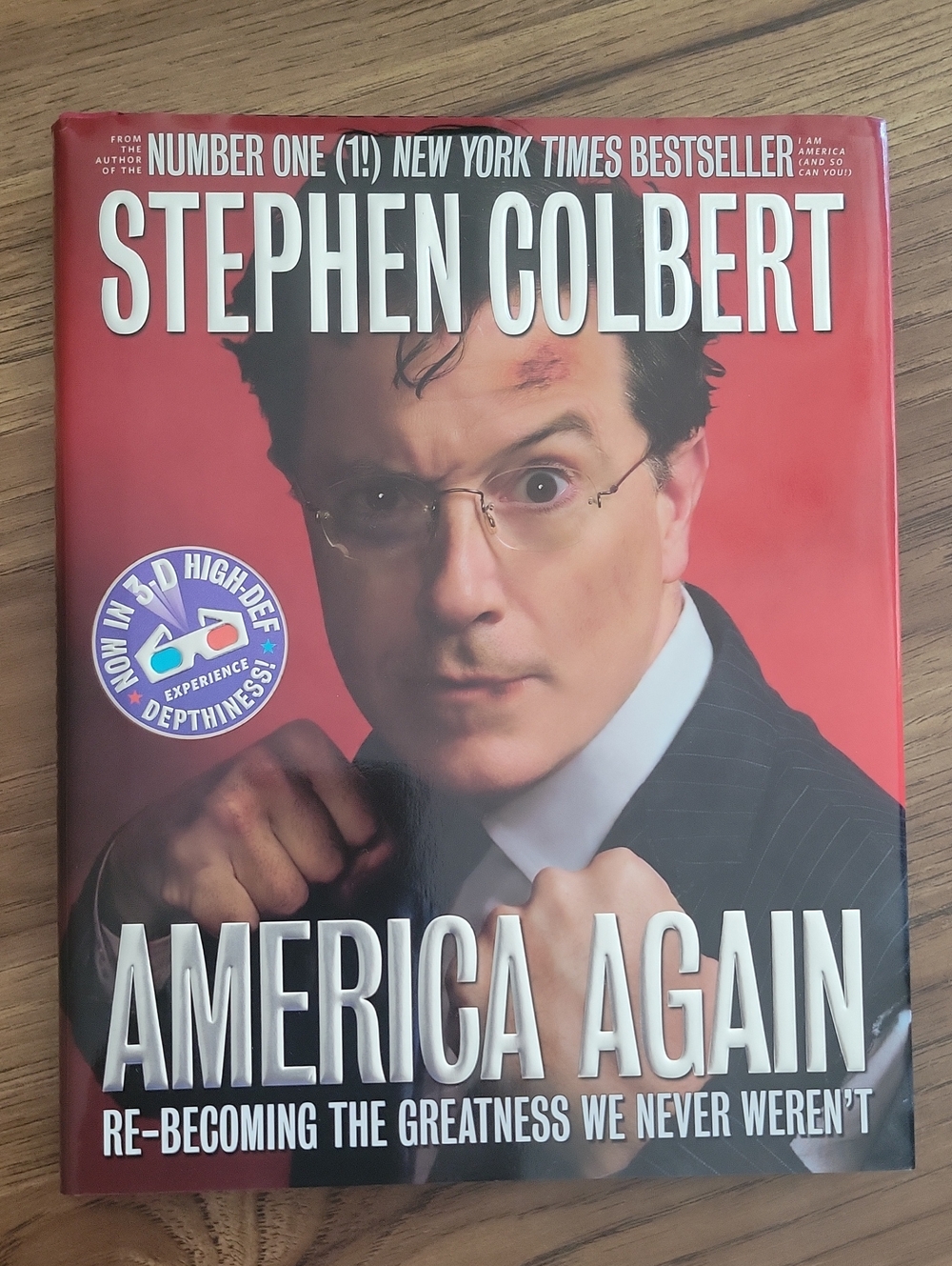 "America Again" Hardcover Book By Stephen Colbert